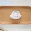 Estrela Desenho Animado Sanrio Baole Pingente de Veludo Chaveiro Broche Fofo Acessórios de Joia Acessórios de Roupa DIY