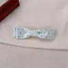 Pinza para el Cabello de Lazo de Estrella de Gama Alta para Mujer, Pinza Lateral Dulce de Tela, Pinza de Pato para Flequillo, Accesorio para el Cabello al por Mayor
