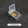 Caja portátil para conservar frutas frescas, ideal para estudiantes, oficinistas, loncheras, loncheras, refrigeradores, cajas de almacenamiento.