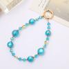 Nuevo colgante de teléfono móvil de sirena Ji con cuentas, colgante de pulsera de cuentas de cristal, adornos para bolso al por mayor Yiwu