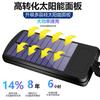 Lámpara de pared con detección de movimiento, suministro transfronterizo, iluminación solar para exteriores, lámpara de jardín, luz potente, farola solar impermeable.