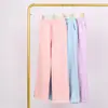 Calça Longa Feminina Lulu de Cintura Alta Solta Emagrecedora para Yoga Esportes Fitness com Sensação de Pele e Cordão