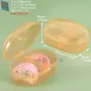 Caja para dentición al por mayor, caja para chupete de bebé, caja de juguetes para dentición infantil, caja contenedora de alimentos de puré de frutas, caja para cepillo de dientes de silicona