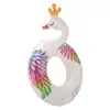 Qicaibei nuevo anillo de asiento inflable Anillo de entrepierna para niños Anillo flotador de natación Anillo de asiento Juguete acuático de exterior Fabricante en stock