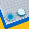 Girasol Transparente Girasol Pasador de Cabello Cuerda para el Cabello Pinza Pegamento Cremoso Hebilla de Zapato DIY Material para Funda de Teléfono Móvil Accesorios de Resina