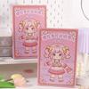 Marioneta de Papel Móvil Tirada Figura de Papel Móvil Linda Creativa Kit de Materiales para Manualidades DIY No Requiere Cortar