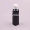 Botella negra de tapa abatible 80 ml, botella blanca para loción, botella con tapa de mariposa marrón, botella dispensadora de hidrosol azul 80 ml, botella verde
