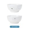 Flores Simples Louça de Cerâmica para Casa Simples e Elegante Pratos e Conjunto de Pratos Branco Puro Presente