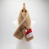 Bufanda de felpa para niños invierno imitación piel de conejo gruesa cálida linda caricatura niños y niñas fabricantes de bufandas para niños en stock