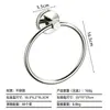 Anillo para toallas de acero inoxidable toallero de baño barra para toallas sin taladro colgador de toallas para baño
