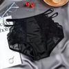 Talla Extra Gordo mm Cintura Alta Estampado Leopardo Control Abdomen Tirantes Finos Cómoda Secado Rápido Ropa Interior Transpirable Calzones Femeninos Levanta Glúteos