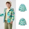 Jaqueta de Penas Infantil Balabala Outono e Inverno Roupa Meninos Meninas Casaco Bebê Combinando Pai-Filho Roupa Infantil Quente Tendência