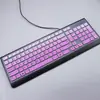 Adecuado para la película de teclado de escritorio todo en uno lenovo lenovo M120K, pasta de silicona con protección a prueba de polvo cóncava-convexa