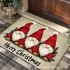 Alfombrillas Navideñas Transfronterizas, Alfombrillas de Cocina Resistentes al Desgaste y de Fácil Cuidado, Alfombrillas de Baño para el Hogar, Alfombrillas para la Entrada Disponibles para Venta al por Mayor
