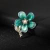 Broche de alta gama retro de moda nacional para cuello, cheongsam antiluz, suéter de alta gama, traje, accesorios para el pecho para mujer