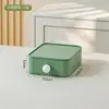 Caja de Almacenamiento de Escritorio BNBS de Colores Macaron, Apilable y Combinable Libremente, Tipo Cajón, Caja de Papelería para Estudiantes