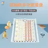 Incubadora Doméstica Pequena Totalmente Automática de 62 Peças, Bandeja Giratória de Ovos para Ovos de Galinha, Pato, Ganso e Pássaros, Bandeja Giratória de Ovos com Rolos, Suporte para Ovos
