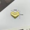 Accesorios de amor de letras simples y lisos, joyería personalizada con baño en inglés, accesorios para el cabello Joker, pinza de sujeción, material para funda de teléfono