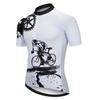 Ropa de ciclismo para hombre, camiseta de manga corta de verano, ropa de ciclismo, ropa de bicicleta, ropa de bicicleta de montaña, cabello transfronterizo