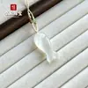 Collar Colgante de Pez con Piedra Ojo de Gato Lindo para Mujer, Nuevo Modelo 2026, Accesorio de Cadena para Clavícula de Lujo Ligero de Nicho