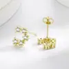 El más vendido en Europa y América: Aretes de los Doce Signos del Zodiaco para Mujer, Modernos y Únicos Aretes Hip-hop de Sagitario, Venta Directa de Fábrica y Dropshipping