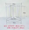 Estrutura de Tecelagem com Corda de Cânhamo Criativa DIY Estrutura de Ferro Suporte para Vaso de Corda Mesa de Tecelagem Manual Suporte para Luminária Pendente Ferragens Estrutura de Ferro