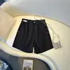 2026 Ropa Nueva de Verano Tencel Ultra-Delgada Fresca Pantalones de Cinco Cuartos Shorts de Mezclilla Lyocell Shorts para Mujer Pantalones de Cinco Cuartos Rosa de Cuero