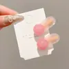 Presilha de cabelo doce e estilosa para mulheres, única e de alto valor, acessório de cabelo simples e sofisticado para franja