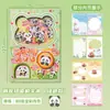 Cuaderno Mecanismo Juguete Cápsula Capibara, Páginas para Colorear de Alta Calidad, Cuaderno para Escribir, Regalo para Estudiante, Regalo Creativo Lindo para Niños, Cuaderno Pequeño
