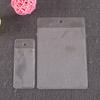 Bolsa de cuello de PVC general de punto etiqueta de ropa etiqueta botón marca bolsa venta al por mayor precio grande excelente