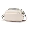 Bolsas Femininas Tendência 2026 Novo Modelo Cor Sólida Versátil Bolsa Transversal de PU Bolsa Pequena Bolsa de Ombro de Grande Capacidade Feminina Bolsa Quadrada Pequena