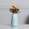 Jarrón de Cerámica Estilo Nórdico Creativo Simple Moderno Adornos Decoración de Flores Secas para el Hogar Sala de Estar Comedor Juego de Flores