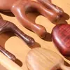 Pente de Meridianos Personalizado e Ferramenta de Massagem Auricular, Raspador Nasal Massajador de Sândalo, Bastão de Massagem Auricular, Raspador da Ponte Nasal, Massagem Facial