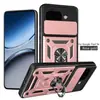 Funda protectora con ventana abatible adecuada para Google Pixel 10A 9, Google 9Pro Xl, Funda con soporte Google 9