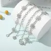 Nova Corrente de Cintura Geométrica Retrô Esculpida para Mulheres, Metal Transfronteiriço Elegante Versátil Estilo Clássico Ocidental, Envio Direto do Fabricante