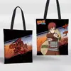 Bolsa de Lienzo Periférica de Anime Naruto Sasuke Kakashi Itachi Bolso de Hombro para Compras Cartera de Monedas de Dibujos Animados Bolsa para Auriculares Tarjetero