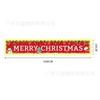 Banner de Feliz Navidad 2026 Estilo Nuevo Tela de Fondo Decoraciones para Fiesta Navideña Muñeco de Nieve Papá Noel con Tiras de Luz