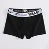 Atacado de cuecas masculinas tamanho grande cintura média antibacteriana respirável confortável algodão boxer para homens fabricantes