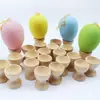 Bandeja de Huevos de Pascua de Madera para Manualidades Infantiles 3.3*3.8cm Mini Bandeja de Huevos de Madera Manualidad Divertida