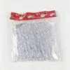 Carámbanos de Hielo Transparentes Decoraciones Navideñas Barras de Hielo Puntas de Hielo Accesorios DIY Iluminación Adornos Colgantes Serie de Copos de Nieve Set