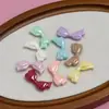 Ding Yi Moño de Colores Luna Fría Galvanizado Color Dopamina Acrílico Agujero Pasante Cuentas Sueltas Accesorios para Pulseras DIY