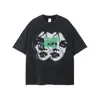 Camiseta Lavada Masculina Regatas Vintage Streetwear Hip Hop t Sh