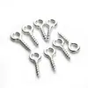 200/paquete clavo de ojo de oveja accesorios para joyería DIY tornillo de clavo de cuerno de oveja materiales para joyería al por mayor