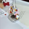 Pulseira de Metal com Zíper de Corda Trançada Gatinho de Verão Adequada para Apple Watch Iwatch 1ª, 2ª, 11ª, 10ª Gerações, Ultrase