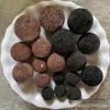 Fornecedor da Fábrica Bola de Minério Bruto de Pedra Vulcânica Bolas de Pedra Vulcânica com Vários Tamanhos e Podem Ser Usadas como Bolas Redondas de 3- 4-5cm