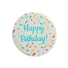 Exclusivo Transfronteiriço para Festa de Aniversário de Meninas Meninos Tema Distintivo Impresso Distintivo de Festa para Adultos Decorações