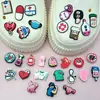 Nuevo Juego de 30 Piezas Serie Médica Zapatos con Agujeros Flor para Zapato Día de la Enfermera Elemento de Doctor Flor de Zapato de Dibujos Animados Hebilla de Zapato Hebilla de PVC