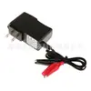 Venda quente transfronteiriça carregador de bateria de chumbo-ácido 7.5V1A carregador auto-motocicleta carregador de bateria 6V1000mA