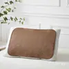Funda de almohada de bambú de doble cara para verano, funda de almohada de ratán, tapete de almohada fresco para verano, almohadilla de almohada de bambú individual/doble
