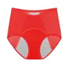 Pantalones Menstruales de Punto de Cintura Alta, Pantalones de Periodo a Prueba de Fugas, Pantalones Sanitarios, Ropa Interior para Periodo Tallas Grandes para Mujeres